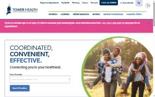 Tower Health website