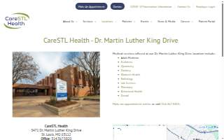 CareSTL Health website