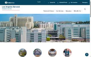 Los Angeles General Medical Center website