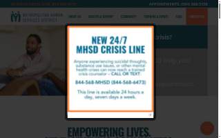 Metropolitan Human Services District - New Orleans East Behavioral Mental Health Clinic website