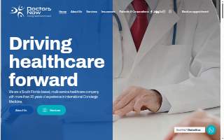 Doctors Now USA website