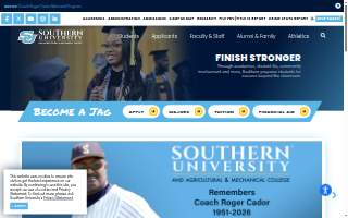 Southern University and A&M College website
