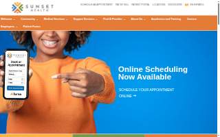 Sunset Community Health Center website