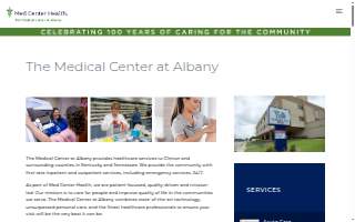 The Medical Center at Albany website
