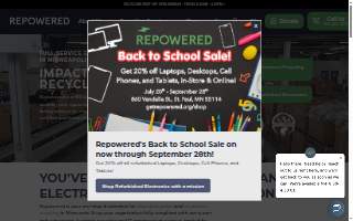 Repowered - Retail Store and Electronics Repair website