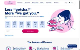 Farmers Union Insurance - Justin Heisler Agency website