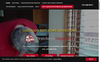 First Choice Home Inspectors llc website
