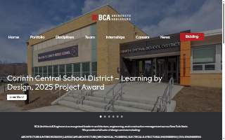 BCA Architects & Engineers of Penfield website