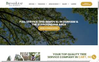 BroadLeaf Tree and Shrub website