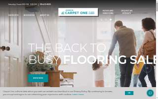 Johnson Carpet One Floor & Home of Goldsboro website