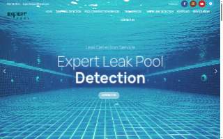 Expert Leak Pool | Swimming Pool Leak Detection Service website