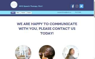 Myo Speech Therapy, Pllc website