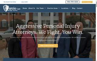 Curcio Anderson Law of Matthews website