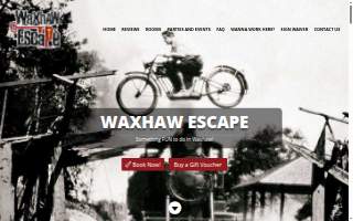 Waxhaw Escape website