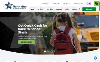 North Star Community Credit Union website