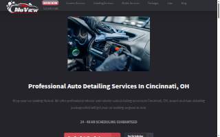 NuView Auto Salon website