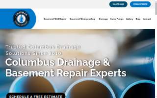 Chapman Drainage & Basement Repair website