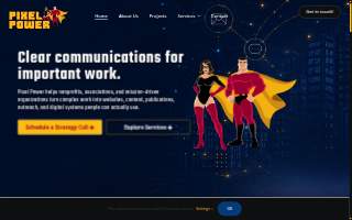 Pixel Power website