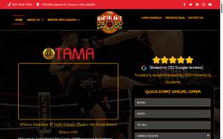 Tama Martial Arts - Dayton Kettering Martial Arts of Englewood website