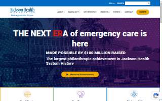 J�se Milton Memorial Hospital at Jackson West website