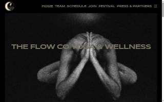 The Flow Co Yoga and Wellness website