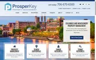 Letts Property Management website