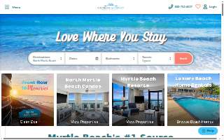 Beachfront Condo website