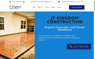 Hormig�n y adoquines JF kingdom construction llc website