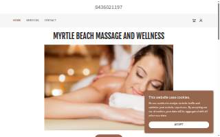 Myrtle Beach Massage and Wellness website