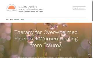 New Morning Counseling website