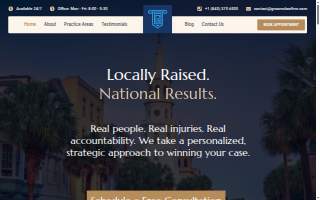 Grooms Law Firm website