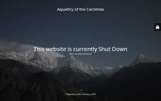 aquaDry website