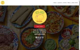 Tex Mex bar & Grill website