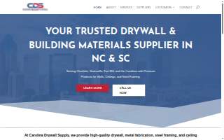 Carolina Drywall Supply LLC website