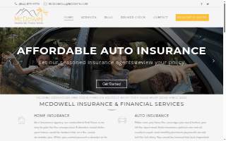 McDowell Insurance & Financial Services, Inc. website