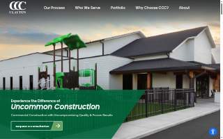 Clayton Construction Co website