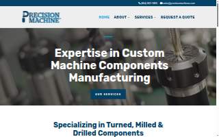 Precision Machine, LLC website