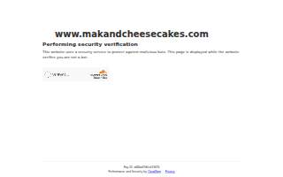 Mak & Cheesecakes of Simpsonville website
