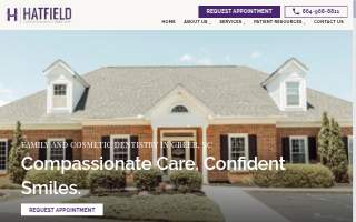 Hatfield Cosmetic & Family Dentistry website