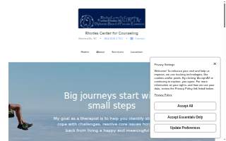 Rhodes Center for Counseling website
