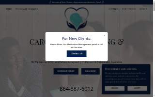 Carolina Counseling & Psychiatry website