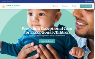 Above and Beyond Early Intervention website