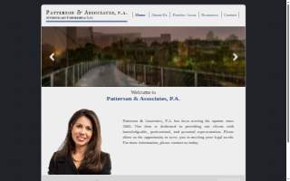 Patterson & Associates PA website