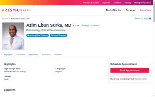 Azim Ebun Surka, MD website