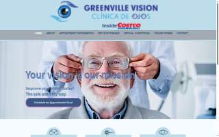Greenville Vision LLC website