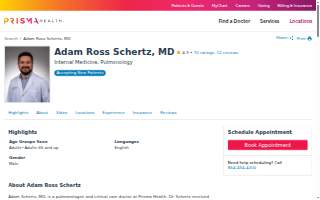 Adam Ross Schertz, MD website