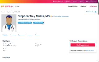 Stephen Trey Mullis, MD website