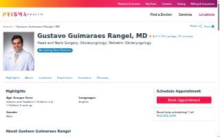 Gustavo Guimaraes Rangel, MD website