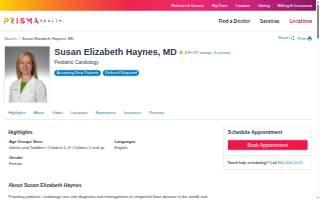 Susan Elizabeth Haynes, MD website