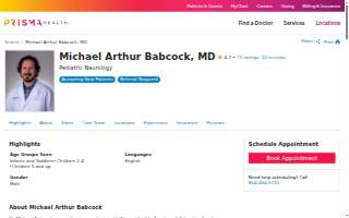 Michael Arthur Babcock, MD website